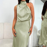 Violet™ | Rochie Drapată Sahara