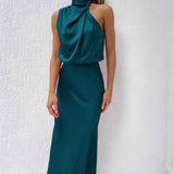 Violet™ | Rochie Drapată Sahara