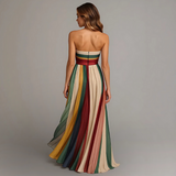 Flora | Rochie colorată de vară fără mâneci