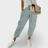 Helga | Pantaloni din in eleganți pentru timpul liber