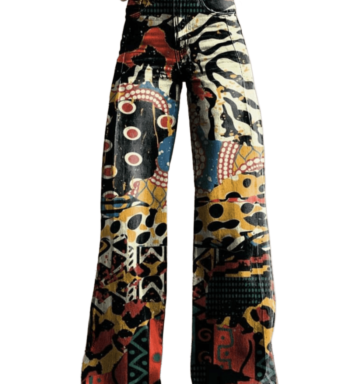 Élodie | Pantaloni Largi Eleganți