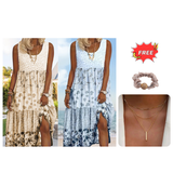 Rochia Sofia | Stil Boho fără Mâneci