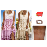 Rochia Sofia | Stil Boho fără Mâneci