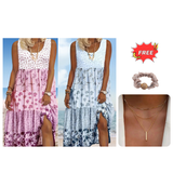 Rochia Sofia | Stil Boho fără Mâneci