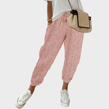 Helga | Pantaloni din in eleganți pentru timpul liber
