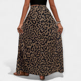 Isadora | Fustă midi cu imprimeu leopard