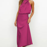 Violet™ | Rochie Drapată Sahara