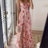 Sónia | Rochie midi cu imprimeu floral