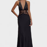 Velina | Rochie de dantelă și satin de vis