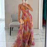 Madeline | Rochie Lungă Florală Care Radiază Eleganță Fără Efort