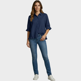 Frieda | Cămașă din bumbac cu model floral
