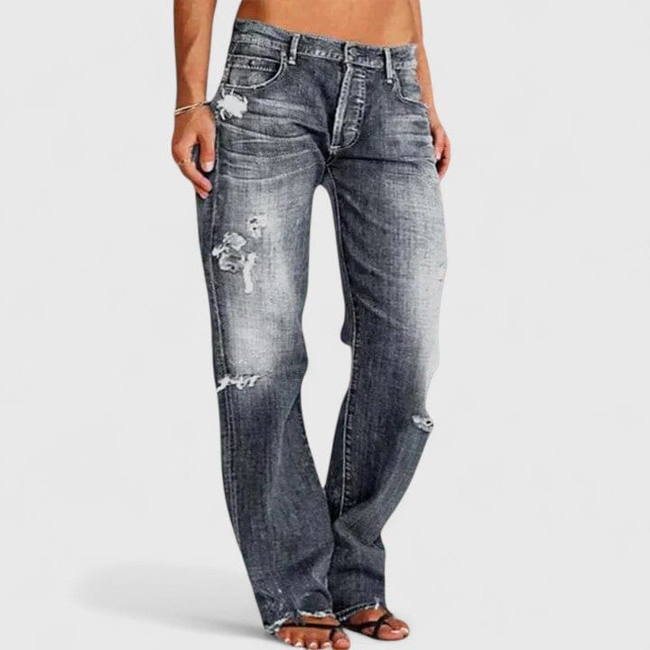 Liliane™ | Pantaloni eleganți din denim