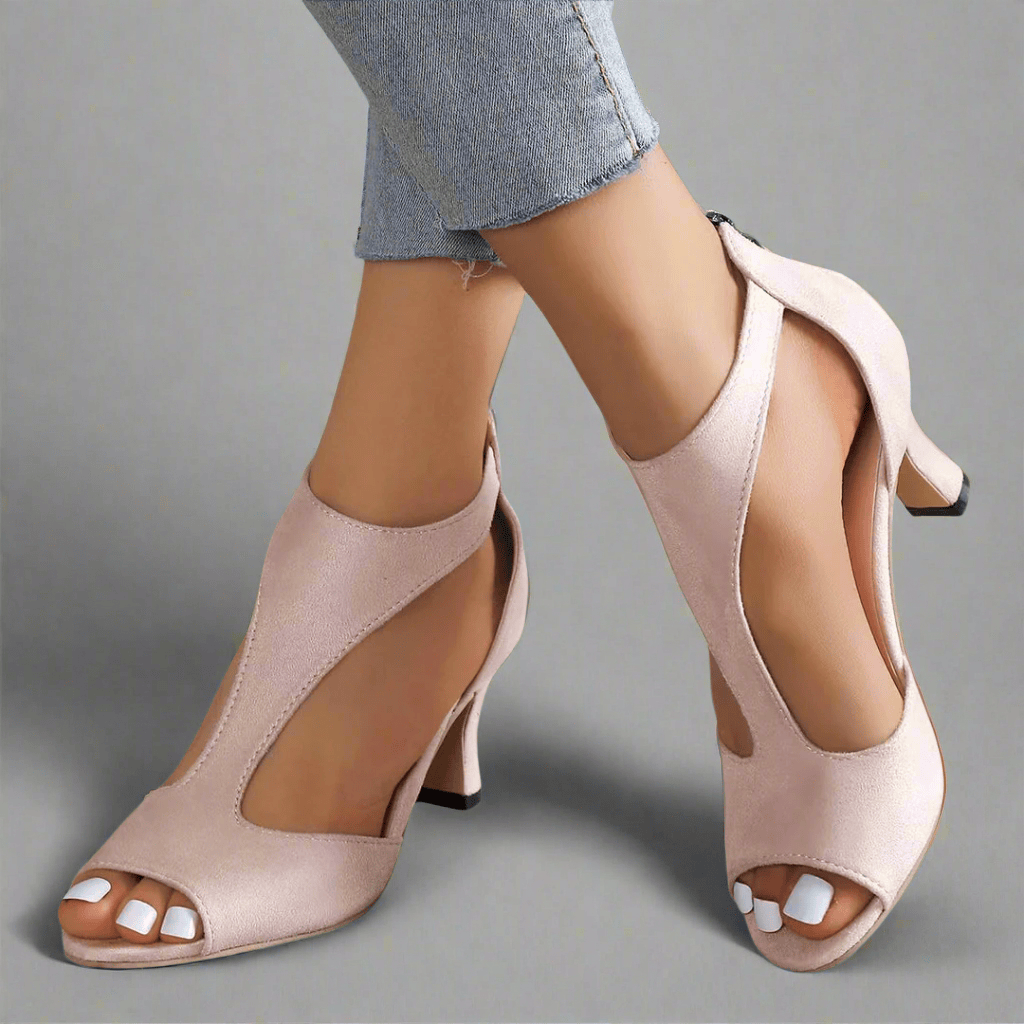 Heidrun | Elegantsas un ērtas sandales ar papēdi