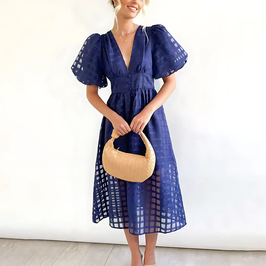 Sophia™ | Rochie Midi Romantică