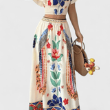 Itzel | Set boho cu motive etnice
