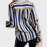 Emilia | Bluza albastră cu croială liberă