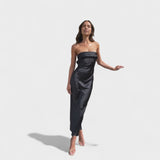 Carmen | Rochie din satin fără bretele