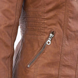 Tatiana – Jachetă Biker din Eco-Piele