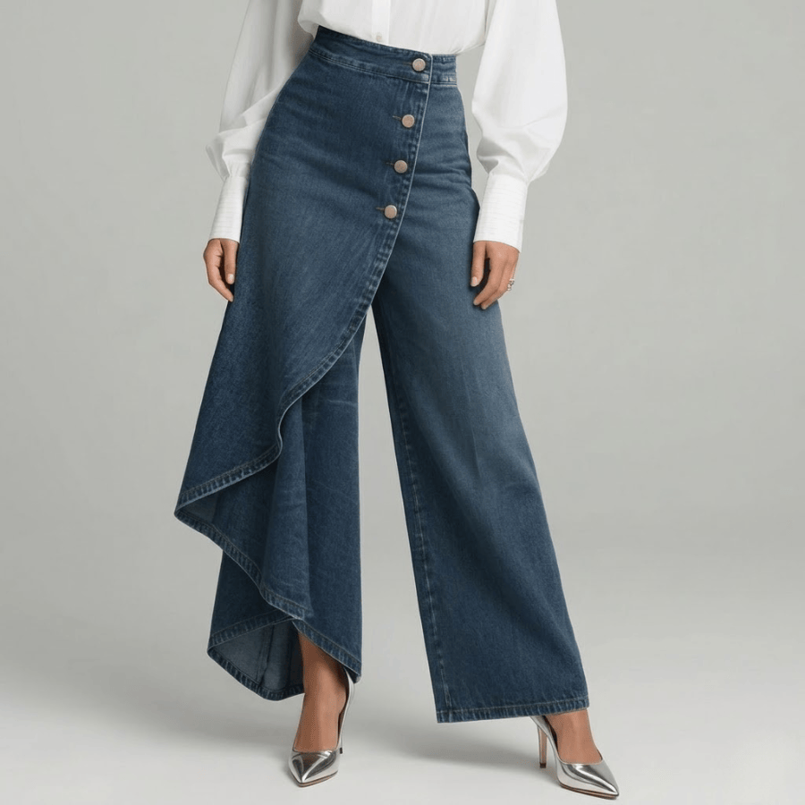 Aude - Pantaloni din denim