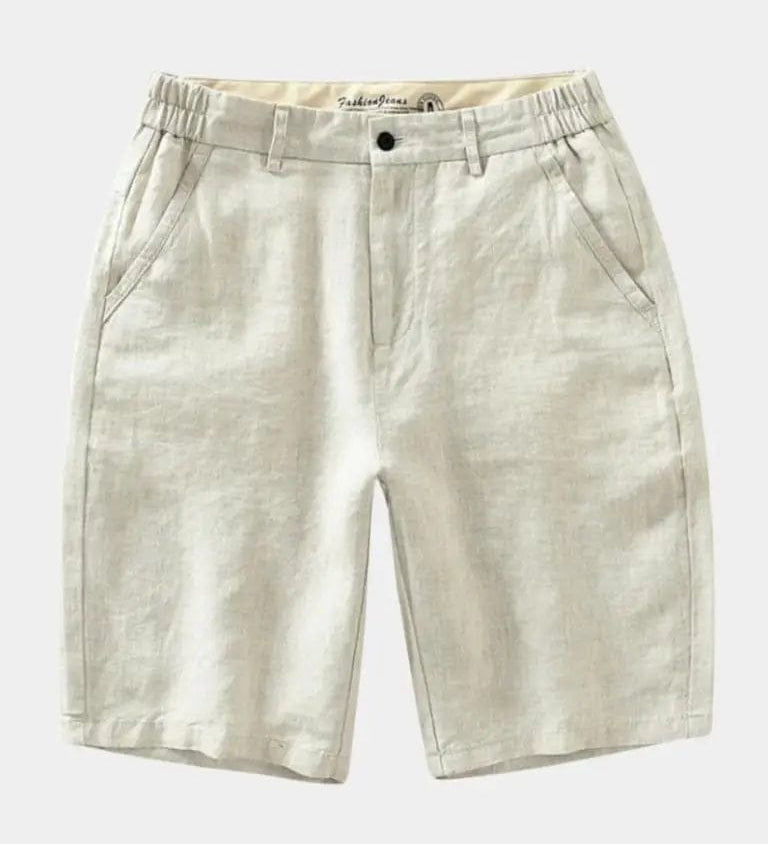 Felix™ | Lino zilie šorti Horizont