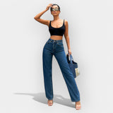 Anaïs | Șorturi din denim cu talie înaltă