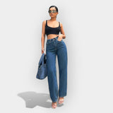 Anaïs | Șorturi din denim cu talie înaltă
