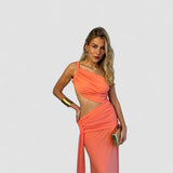 Claribel – Rochie de Damă Maxi Eleganță cu Talie Drapată