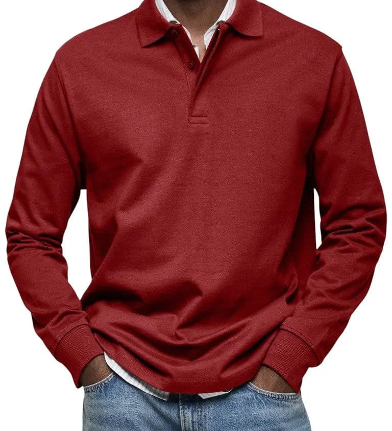 MOHR® | Grezns polo krekls ar garām piedurknēm