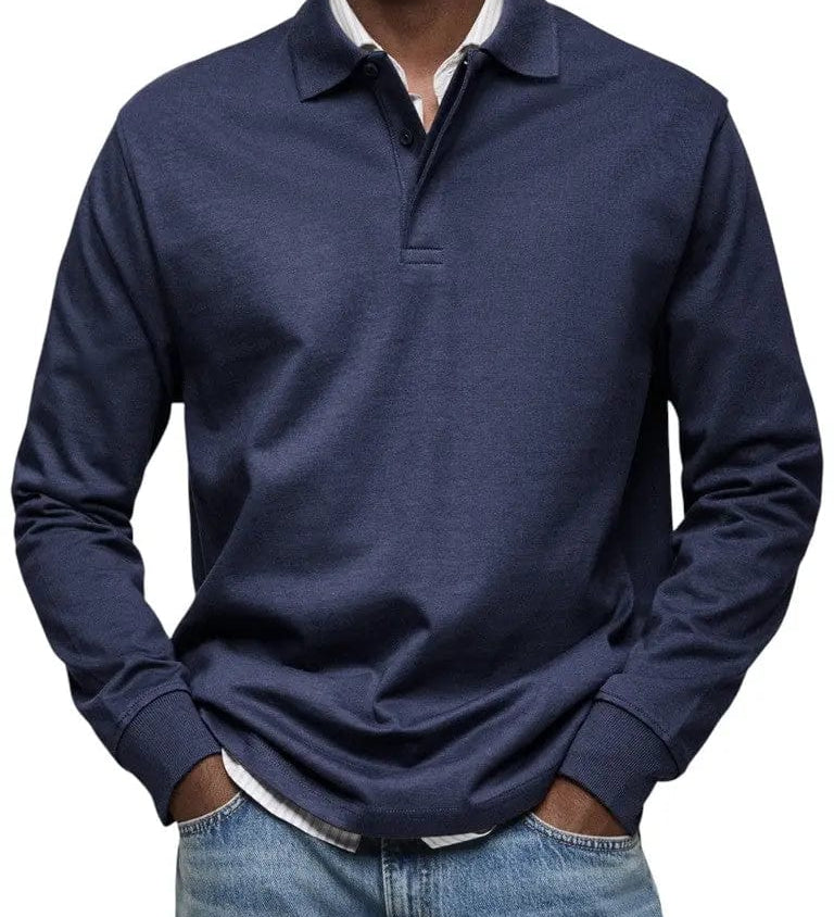 MOHR® | Grezns polo krekls ar garām piedurknēm