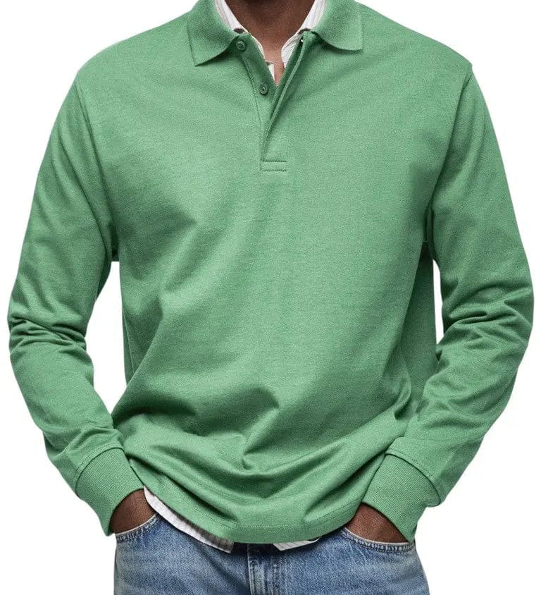 MOHR® | Grezns polo krekls ar garām piedurknēm