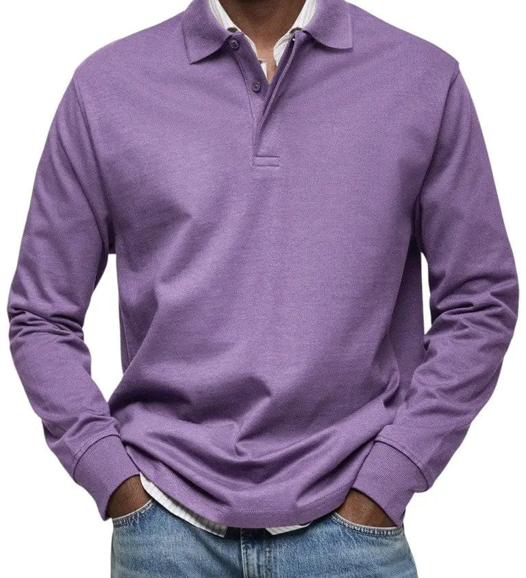 MOHR® | Grezns polo krekls ar garām piedurknēm