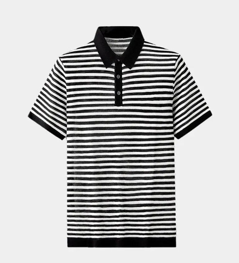 Malthe™ | Klasisks svītrains polo krekls