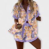 Inês | Set Elegant și Confortabil cu Imprimare Leopar