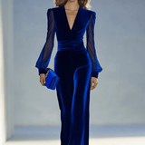 Gunta | Jumpsuit Elegant din Material Catifelat