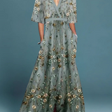 Romi | Rochie maxi elegantă cu flori