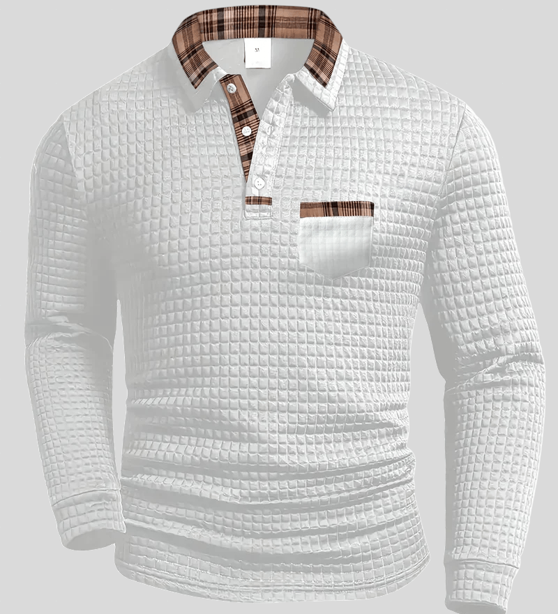 Dominik | Polo krekls ar svītrām – vīriešu elegance