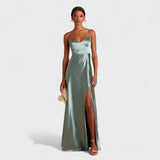 Lucía Satin | Rochie maxi