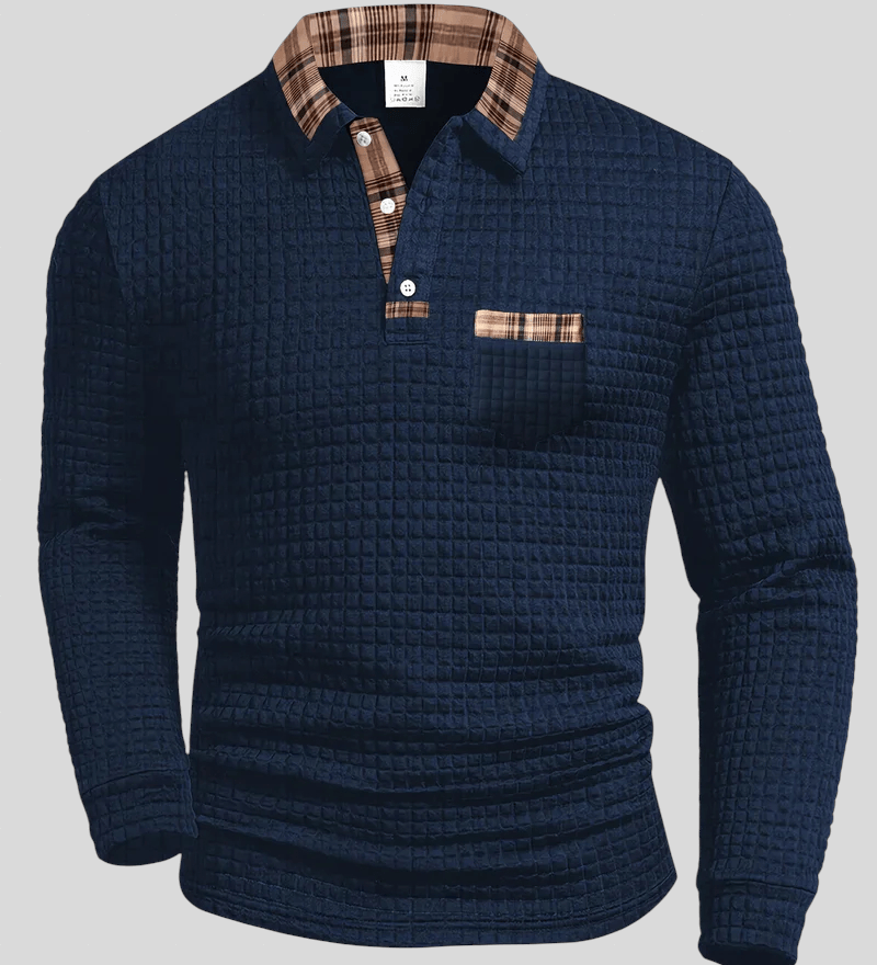Dominik | Polo krekls ar svītrām – vīriešu elegance