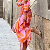 Diana – Rochie tip plic cu imprimat