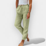 Diana | Pantaloni de vară din in