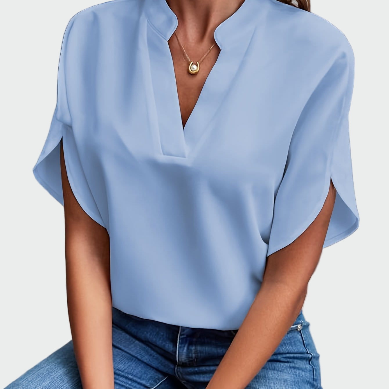 Mariam | Bluză elegantă cu imprimeu
