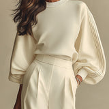 Selena | Set elegant cu pantaloni largi
