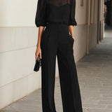 Clarisa | complect cu pantaloni largi