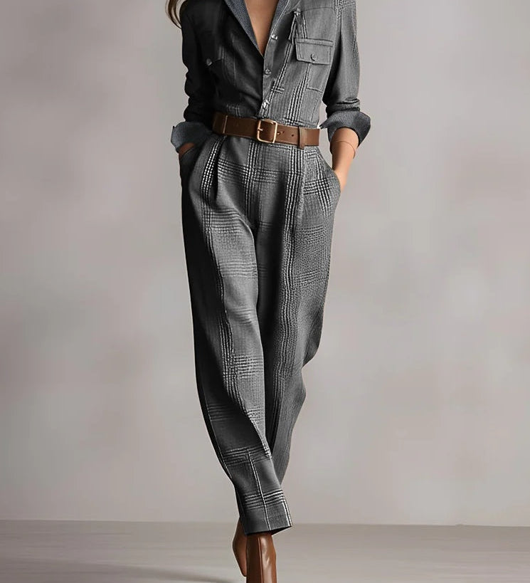 Mirabelle | Salopetă din Tweed pentru Femei