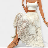 Signe | Fustă midi transparentă