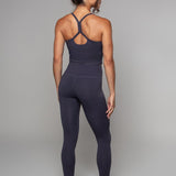 Grafită | Airsoft leggings fără cusături cu structură înaltă 7/8