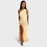 Aurelia | Rochie scurtă din satin