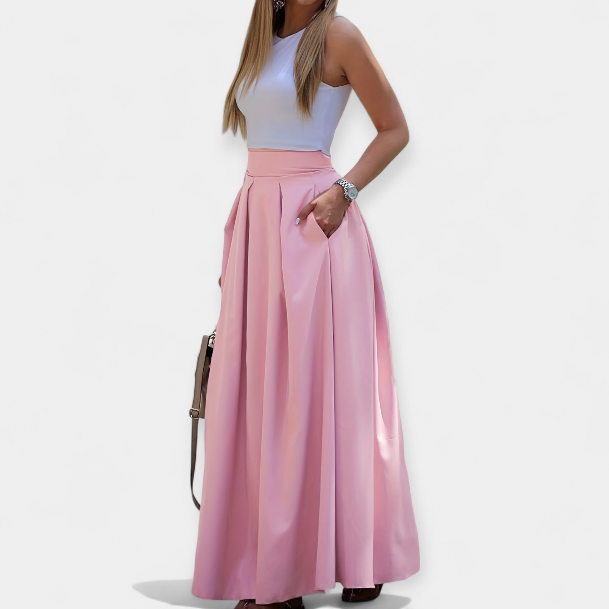 Elodie | Fustă midi elegantă