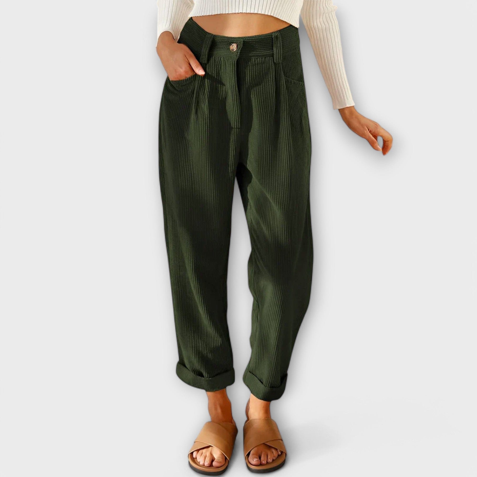 Jana | Pantaloni moderni din bumbac