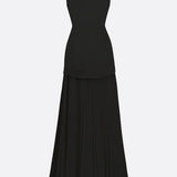 Molly | Rochie lungă plisată